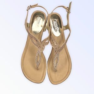 Carlos By Carlos Santana Trista Flat Thong Sandals Size 8